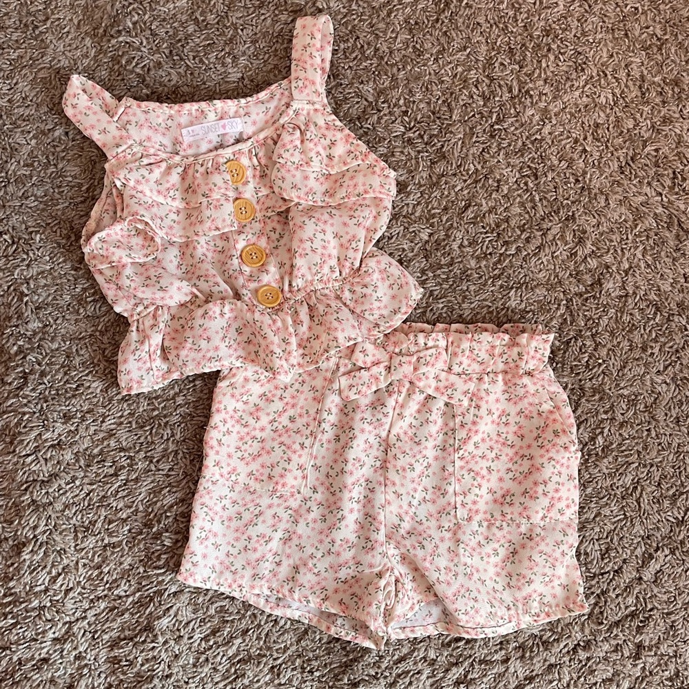 Floral Pink Outfit